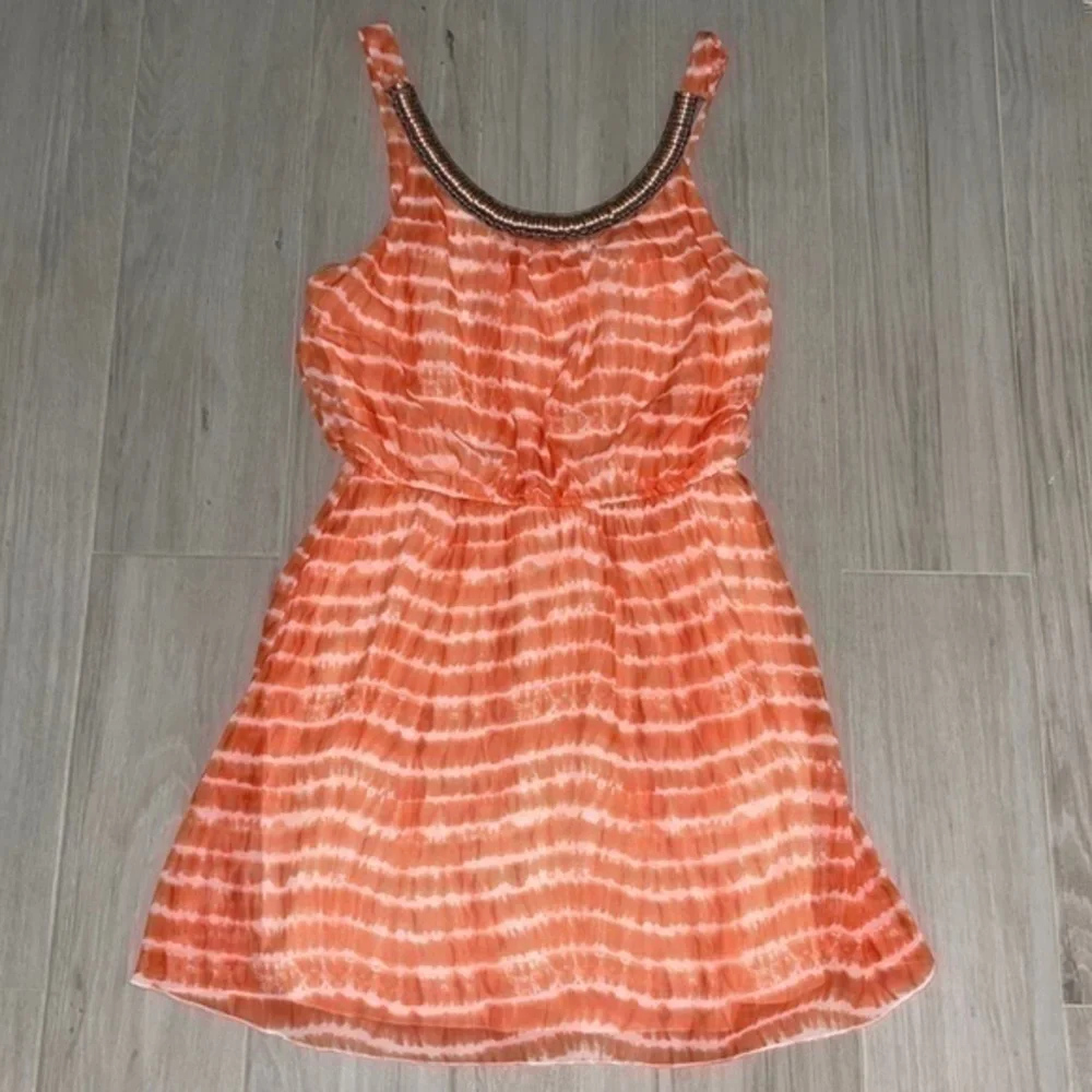 Beaded Mini Tank Dress - Picture 3 of 6